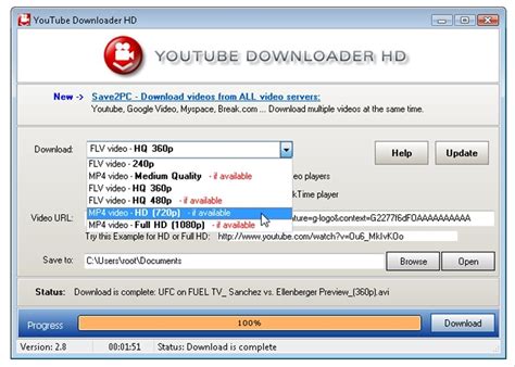 Download YouTube Videos in HD 